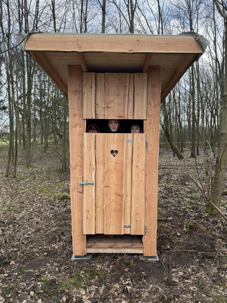 Muldtoilet, shelterplads Søengevej i Gamst